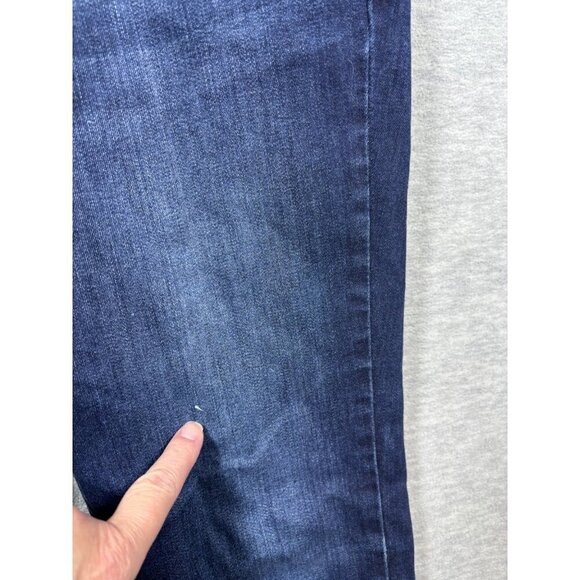 KanCan Womens High-Waisted Skinny Jeans‎ Button Fly Size 11/29 Dark Wash - Picture 3 of 6